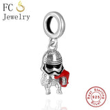 925 Silver Bead Charm for Bracelet, Women's Jewelry Making Berloque