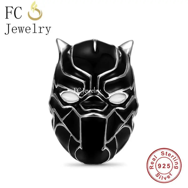 925 Sterling Silver Man Pendant Charm Bead