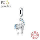 925 Sterling Silver Divine Soul and Spirit Unicorn Bead