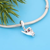 925 Silver Evil Eye Hand Charm Bead for Bracelet Making