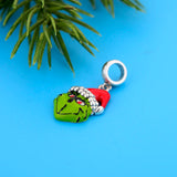 925 Silver Green Face Monster Bead Charm for Bracelet