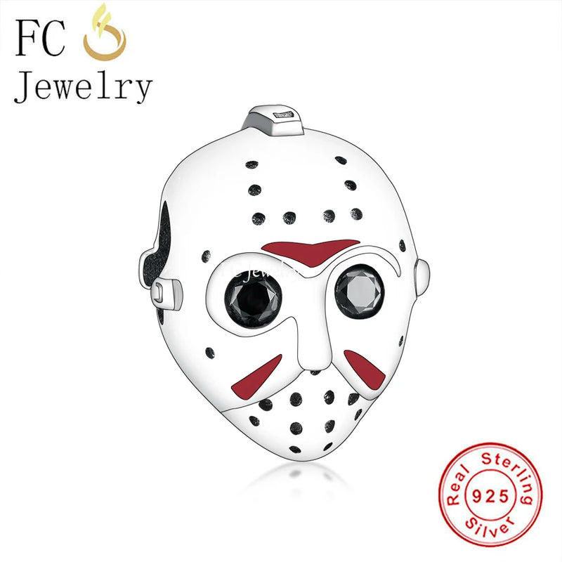 925 Sterling Silver Eye Bead for Charm Bracelet DIY