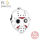 925 Sterling Silver Eye Bead for Charm Bracelet DIY