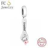 925 Silver Pliers Bead Charm for Bracelets