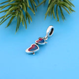 925 Silver Sunglasses Charm for Beach Bracelet