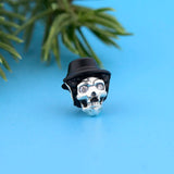 925 Silver Watchful Man With Hat Bead for Charm Bracelet