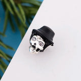 925 Silver Watchful Man With Hat Bead for Charm Bracelet