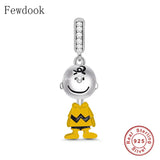 925 Silver Puppy Dog Bead For Charm Bracelet