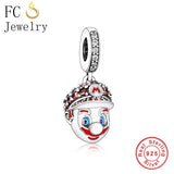 925 Sterling Silver Game People Bead for Charm Bracelet