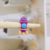925 Silver Astronaut Rocket Bead for Pan Charms Bracelet