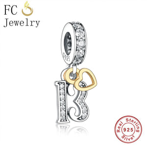 70th Birthday Charms Bracelet Women Jewelry Making Berlo
