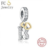 70th Birthday Charms Bracelet Women Jewelry Making Berlo
