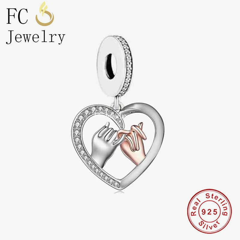 925 Silver Forever Charm Pendant Bead for Bracelet Making