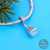 925 Silver Enamel Hong Kong Castle Building Bead for Bracelet