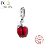925 Silver CZ Paint Tray Palette Brush Charm Bracelet for Women