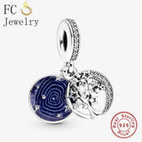 925 Silver Love You To The Moon & Back Charm Bracelet Bead