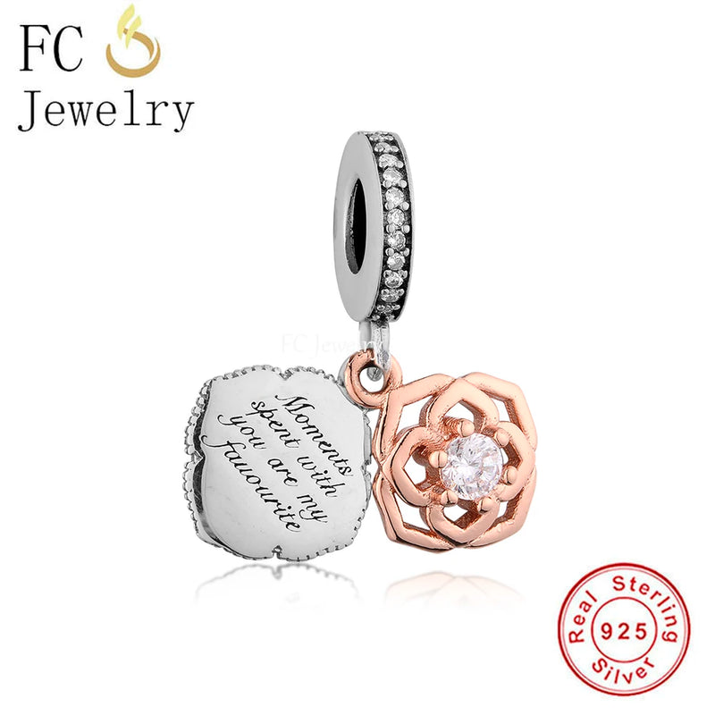 925 Silver Moments Spent With You Pan Charm Bracelet