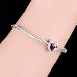 925 Silver Mum Mother Baby Son Love Hug Charms Bracelet