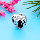 925 Silver Mum Mother Baby Son Love Hug Charms Bracelet