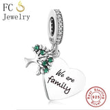 925 Silver Butterfly Pink Ribbon Breast Cancer Charm Bracelet Bead