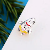925 Sterling Silver Star Character Charm Bracelet Bead
