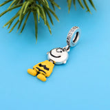 925 Sterling Silver Cartoon Boy Bead for Bracelet
