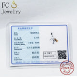 925 Sterling Silver New York Letter Charms Bracelet