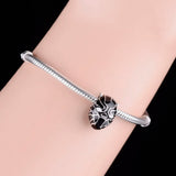 925 Sterling Silver Hero Face Bead for Bracelet Making