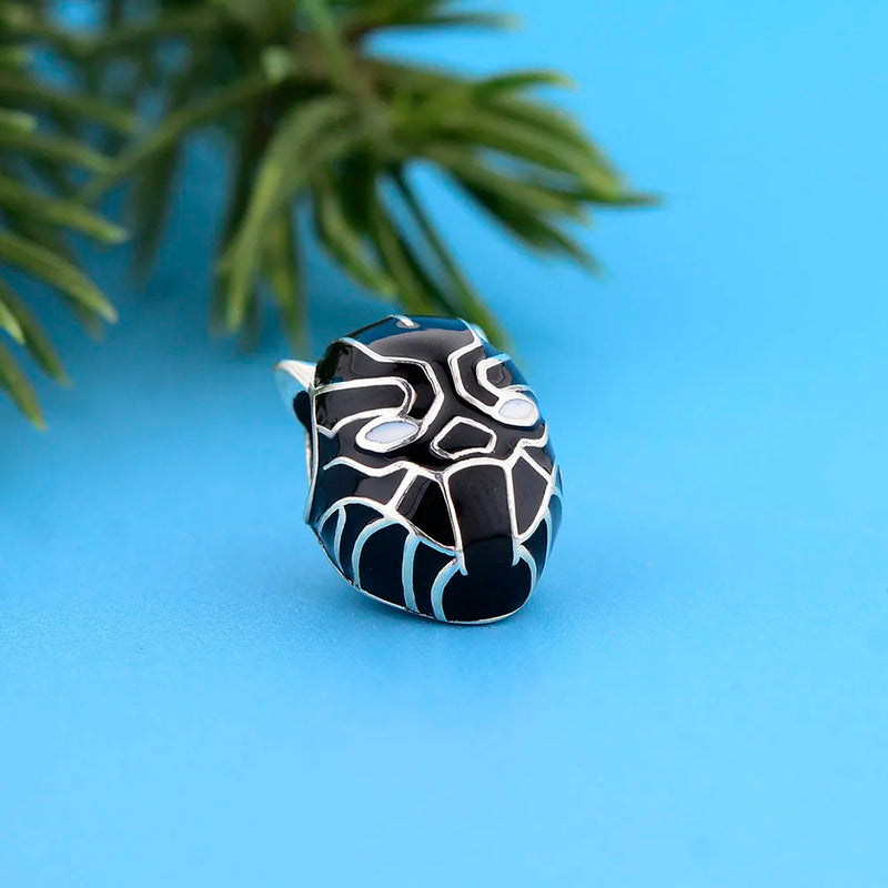 925 Sterling Silver Hero Face Bead for Bracelet Making