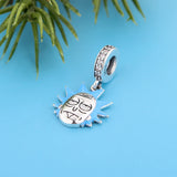 925 Sterling Silver Pan Charms Bracelet Nobody Exists Purpose Bead