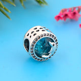 925 Sterling Silver Dolphin Charm Bracelet Bead