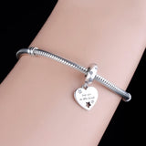 925 Silver You Did It Star Bead Bracelet Charms
