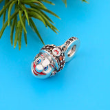 Pan Charms Bracelet Real 925 Sterling Silver Bead