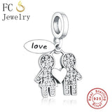925 Silver Enamel Sea Mickey Cross Ring Coffee Cup Beads DIY Berloque