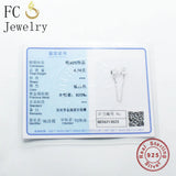 925 Silver Mickey Gesture Hand Finger Bead Safety Chain for DIY Berloque