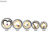 Leosoxs 2pc Stainless Steel Ear Plugs Tunnels Earrings 3-25mm Gauges Piercings