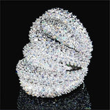 Zircon Charm Ladies Ring Engagement Wedding Lover Gift