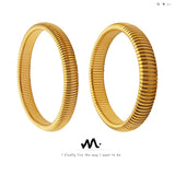 FEILIN Stainless Steel Plated Bracelet for Women