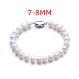 High Quality 925 Silver Bracelet with Natural Freshwater Pearl