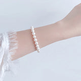 925 Sterling Silver Bracelet Freshwater Pearl Jewelry