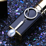 925 Silver Jewelry Sets Natural Pearl Earrings Pendant Necklace