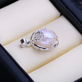 Baroque Pearl Necklace Freshwater Pearl Pendant Birthday Gift