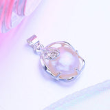 Baroque Pearl Necklace Freshwater Pearl Pendant Birthday Gift