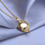Freshwater Pearl Necklace Flower Pendant Party Jewelry