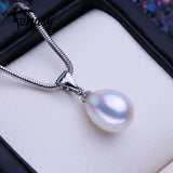Freshwater Pearl Necklace Silver Pendant Birthday Gift