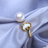 Bohemian Adjustable Pearl Ring for Women