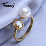 Bohemian Adjustable Pearl Ring for Women