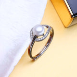 Freshwater Pearl Rings For Women Party Wedding Fine Jewelry