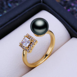 Freshwater Pearl Rings for Women Party Ring Pearl Jewelry Birthday Gift