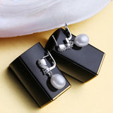 Natural Pearl Jewelry Sets for Women Pendant Necklace Earrings
